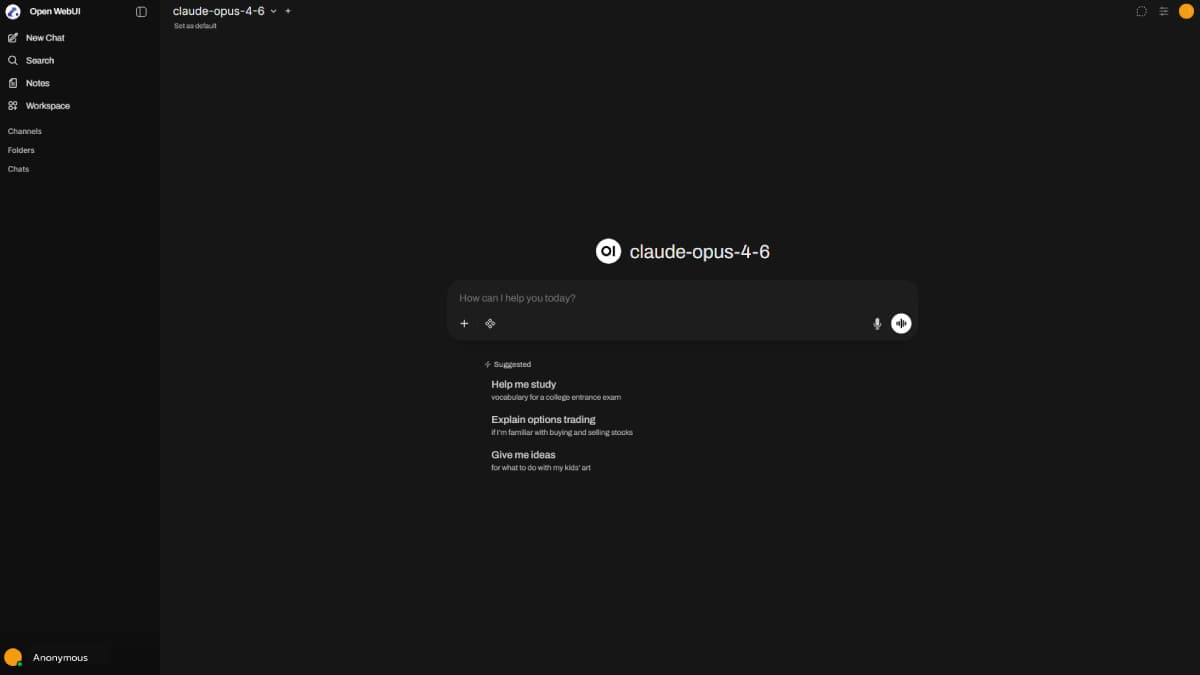 AI Interface ของคุณ